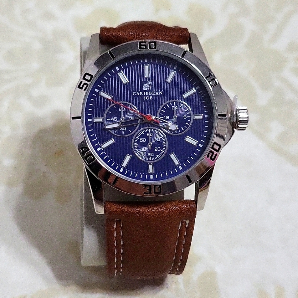New Caribbean Joe faux leather watch.  NWOT